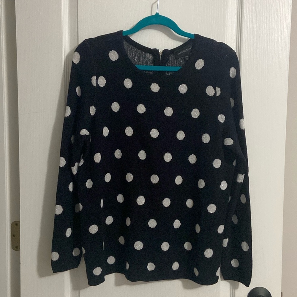 Lane Bryant Polka Dot Sweater